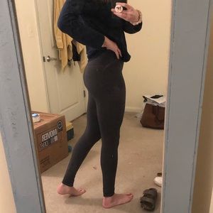 Lulu lemon grey reversible leggings